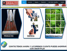 Tablet Screenshot of dagalco.com